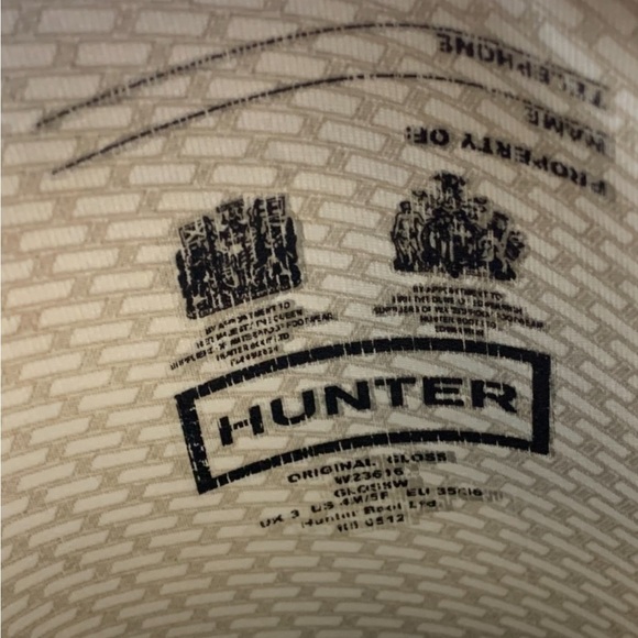 Hunter Black Original Tall Gloss Rain Boots - Picture 13 of 13